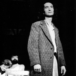 Modest Zand in Beggar, or Zand's death, by Yu. Olesha, directed by M. Levitin (Hermitage Theater, the play ran for 20 years, 1986–2006)